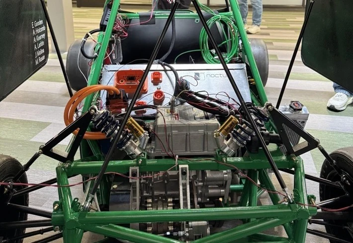 Formula SAE vehicle powertrain packaging and assembly